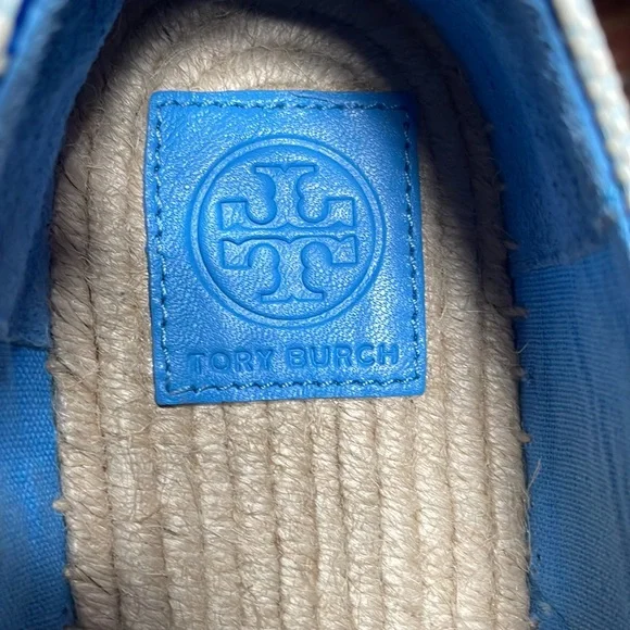 Tory Burch Florence Platform Espadrille/Textile Shoes, Size 8M - Picture 5 of 10